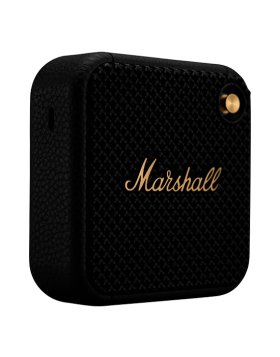 Coluna Portátil Marshall Willen Bluetooth Black & Brass