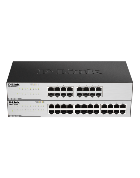 Switch D-Link 16 Portas Gigabit UnManaged Rack