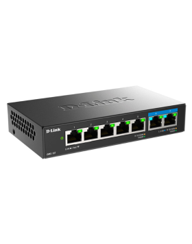 Switch D-Link 7 Portas Multi-Gigabit Unmanaged