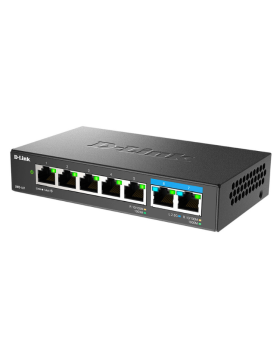 Switch D-Link 7 Portas Multi-Gigabit Unmanaged