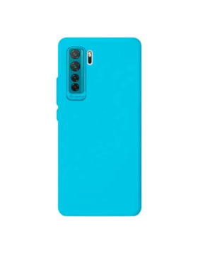Capa Silicone Huawei P40 Lite Turquesa