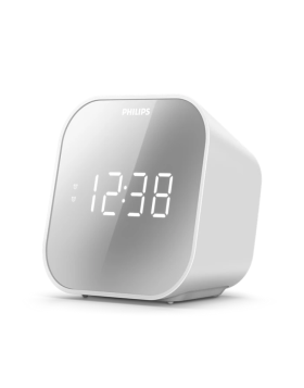 Rádio Despertador Philips TAR4406 FM Prateado