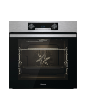 Forno Pirolítico/Hidrolítico de Encastre Hisense BI62216AX 2500W 77L Inox 
