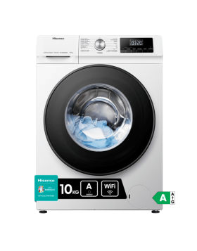 Máquina de Lavar Roupa Hisense WFQA1014EVJMW 10Kg 1400RPM Classe B Branco