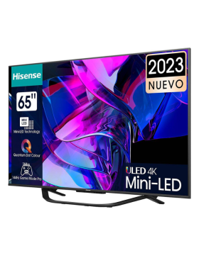 Televisão Hisense U7KQ Smart TV 4K Mini-LED 65"