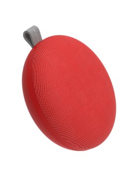 Coluna Portátil Kintone Series Fabric DEVIA 3W Bluetooth Vermelho