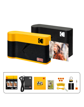 Impressora Kodak Mini 2 Era - Amarela + 60 Folhas + Acessórios