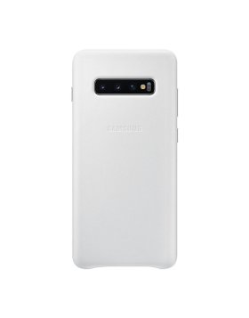 Leather Cover Samsung Galaxy S10 Plus G975 Branco