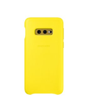 Leather Cover Samsung Galaxy S10e G970 Amarelo