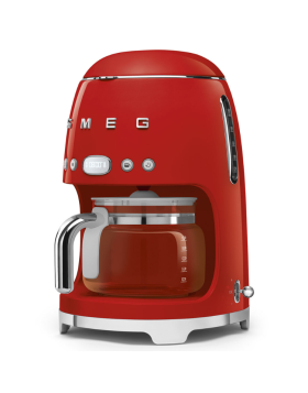 Máquina de Café de Filtro Smeg Anni 50 Vermelho