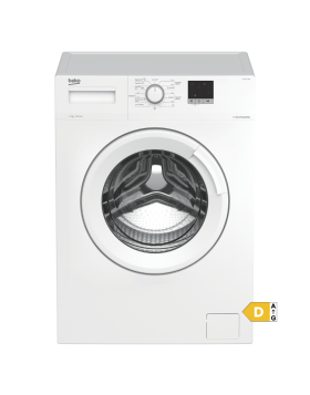 Máquina de Lavar Roupa Beko WTE7611BWR 7Kg 1200RPM Classe D Branco