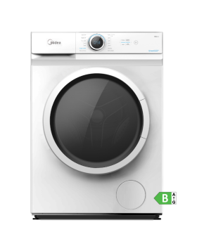 Máquina de Lavar Roupa Midea MF100W80B/1/W-ES 8Kg 1400RPM Classe B Branco
