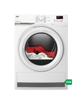 Máquina de Secar Roupa AEG TR808A2OB 8Kg Classe A Branco