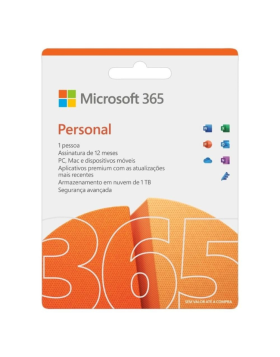 Microsoft 365 Personal 1 Utilizador 12 Meses ESD