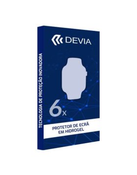 Pack de 6 Protetores Ecrã Hidrogel Devia Amazfit Bip 5