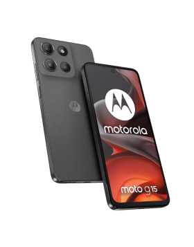 Smartphone Motorola Moto G15 8GB/256GB Dual Sim Cinzento