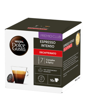 Café Nescafé Dolce Gusto Espresso Intenso Descafeinado 16 Cápsulas