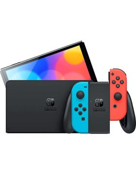 Nintendo Switch OLED 64GB Néon Azul/Vermelho