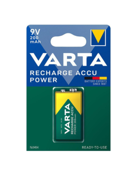 Pilha Varta Recarregável 6HR61 200mAh