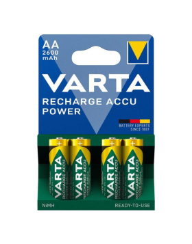 Pilha Varta Recarregável 4xAA 2600mAh