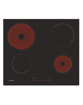 Placa Vitrocerâmica Candy CH64CCB/4U2 60cm 4 Zonas 6500W
