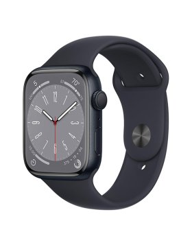 Smartwatch Apple Watch Series 8 GPS + Cellular 41mm Alumínio Meia-Noite C/Bracelete Desportiva Meia-Noite