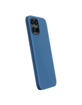 Silicone Case DEVIA Apple iPhone 12 Mini Azul