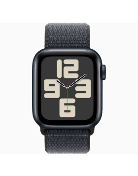 Smartwatch Apple Watch SE (2024) GPS 40mm Alumínio Midnight c/ Bracelete Desportiva Loop Ink