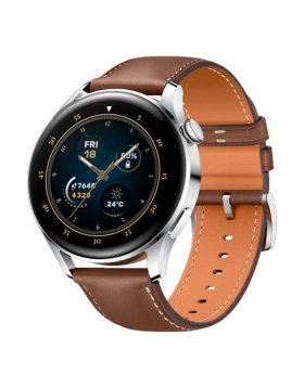 Smartwatch Huawei Watch 3 Classic Stainless Steel Castanho