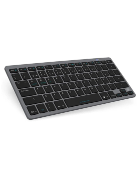 Teclado 1Life Slim Multi-Device Bluetooth PT Preto