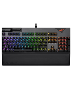 Teclado Mecânico Asus ROG Strix Flare II RGB Switch ROG PT NX Vermelho