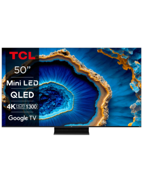 Televisão TCL C805 Smart TV 4K QD-Mini LED 50"