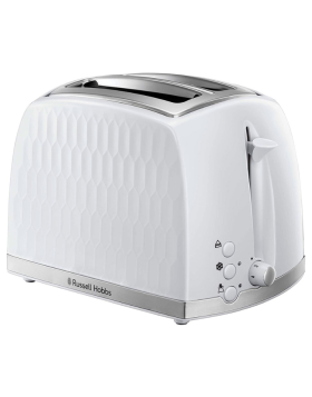 Torradeira Russell Hobbs Honeycomb 2 Fendas Branco