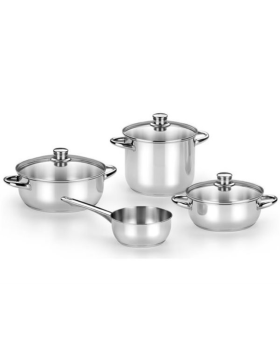 Trem de Cozinha Monix Optima 4 Peças Aço Inoxidável 18/10