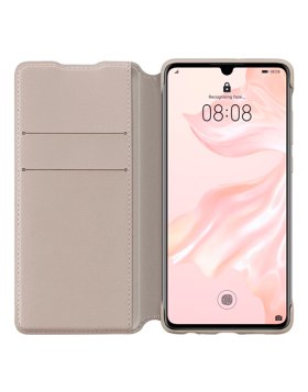 Wallet Cover Huawei P30 - Castanho