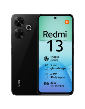 Smartphone Xiaomi Redmi 13 6GB/128GB Dual Sim Preto