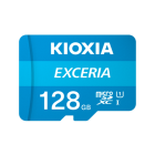 Cartão Memória Kioxia Exceria MicroSD 128GB C10 UHS-I R100 + Adaptador
