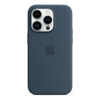 Capa Silicone Apple iPhone 14 Pro MagSafe Azul Trovoada