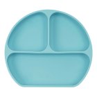 Prato Silicone Safta C/Ventosa Bear Azul