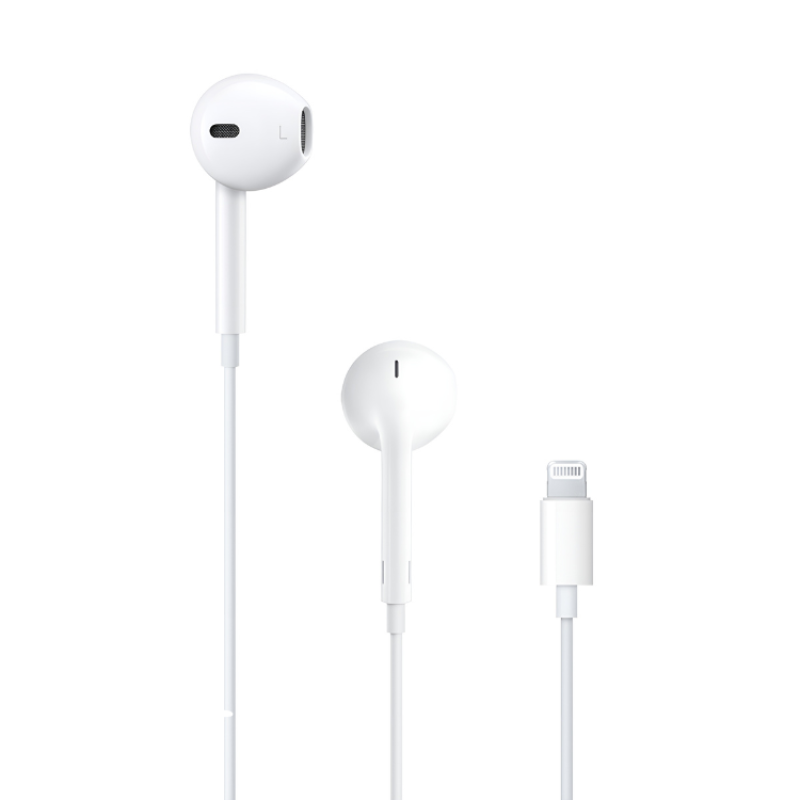 Auriculares EarPods Lightning Branco Compatível