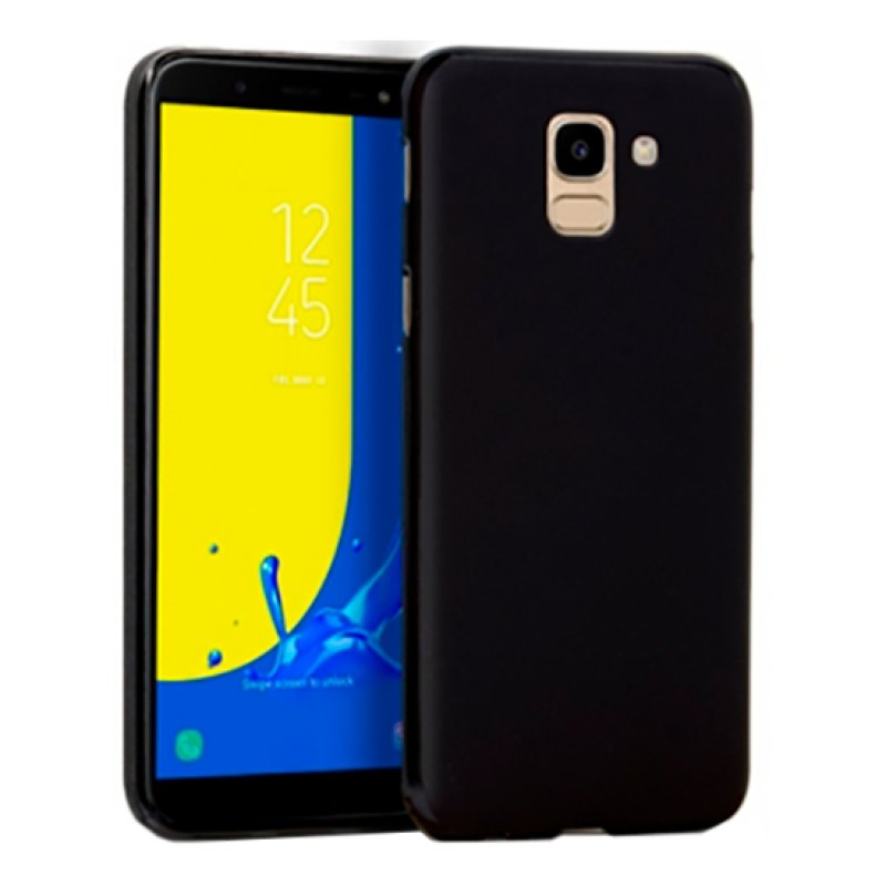 Capa Silicone Samsung Galaxy J6 J600 Preto