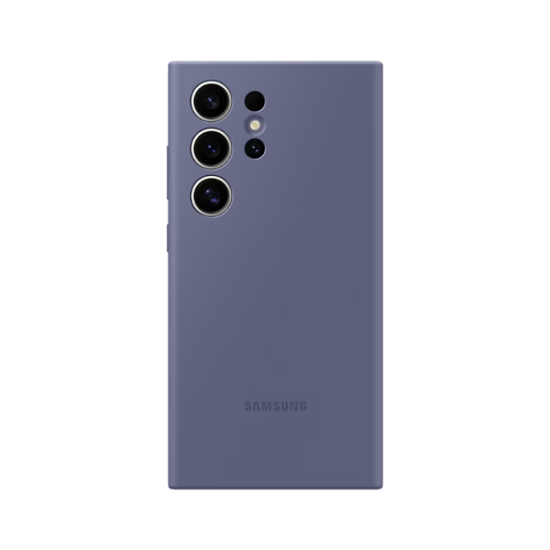 Capa Silicone Samsung S24 Ultra Violeta