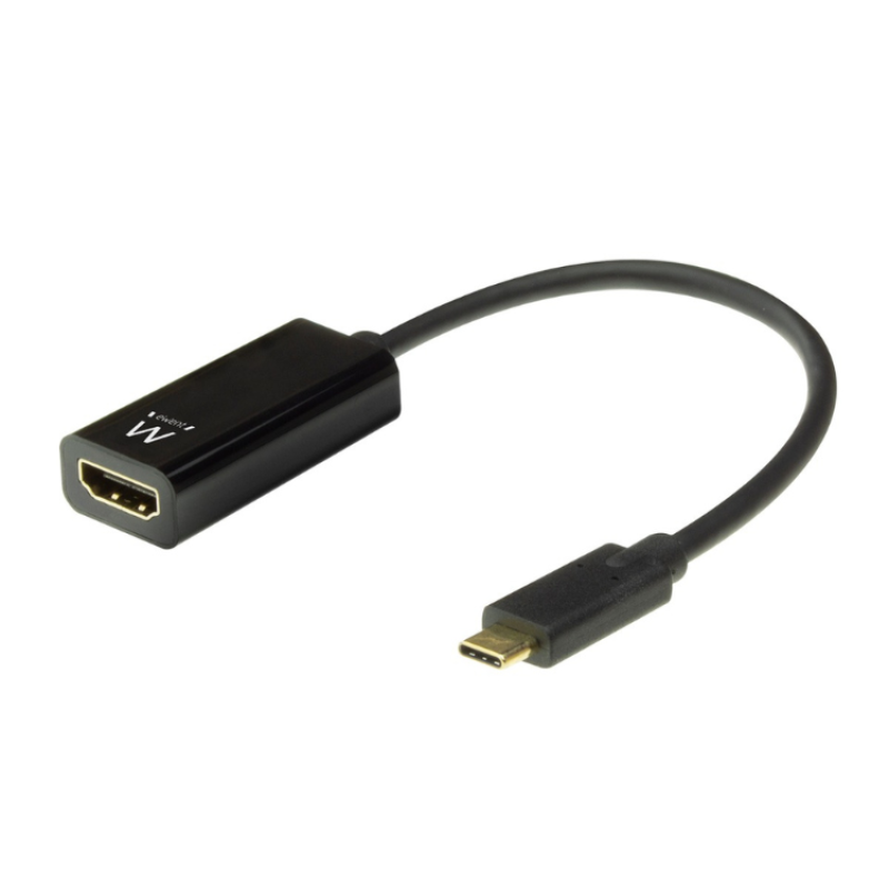 Conversor USB-C-HDMI Fêmea 4K/60Hz Ewent