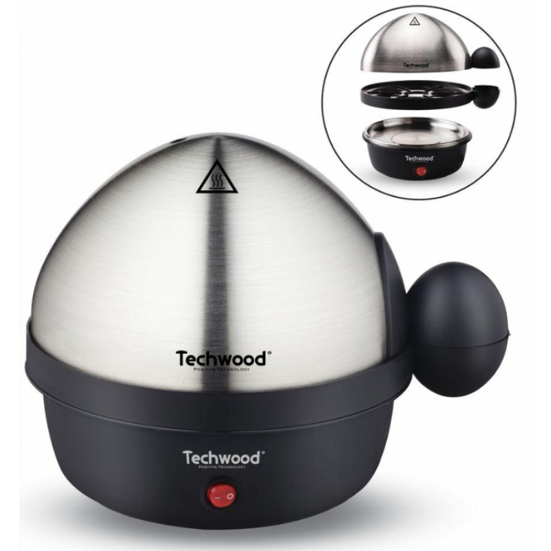 Cozedor de Ovos Elétrico 7 Ovos Techwood 350W