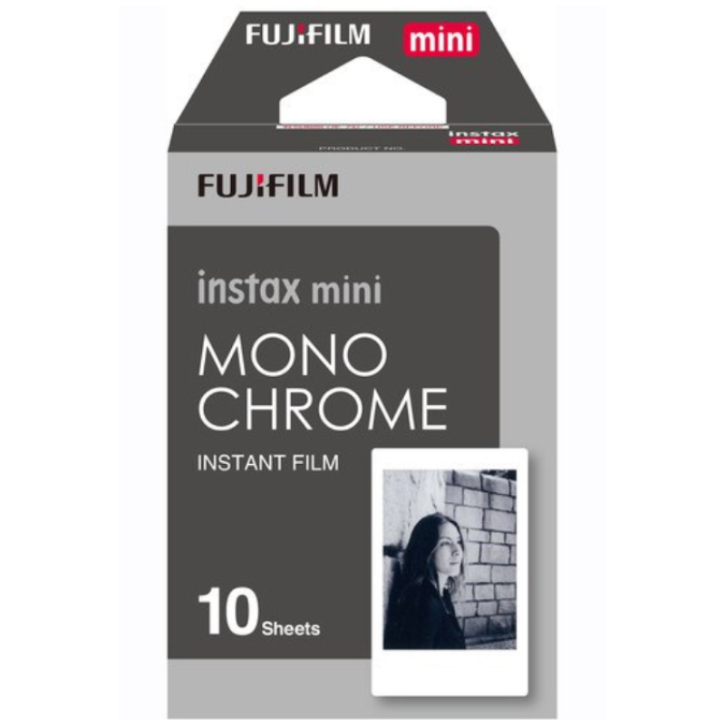 Carga FujiFilm Monochrome Instax Mini (10 Folhas)