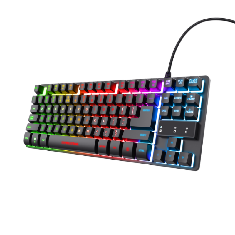 Teclado Gaming Trust GXT833 Thado RGB Preto