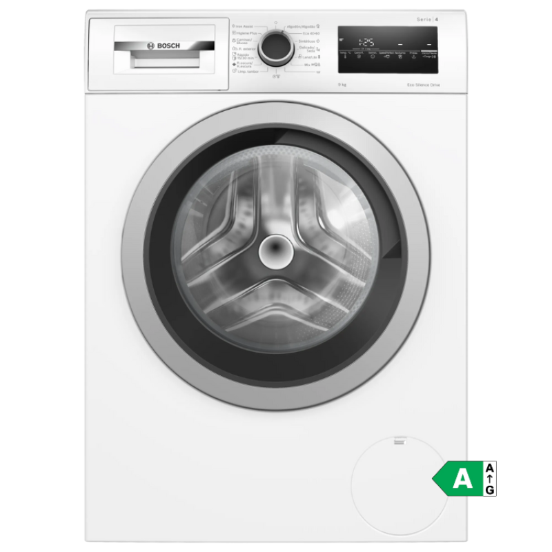 Máquina de Lavar Roupa Bosch Serie 4 WAN28201EP 9Kg 1400RPM Classe A Branco