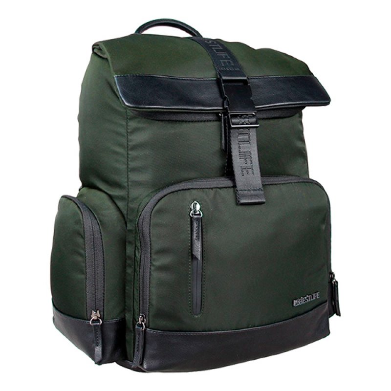 Mochila Bestlife Summit Viena 14.1" Verde
