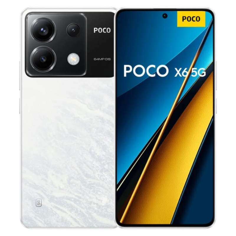 Smartphone POCO X6 5G 12GB/256GB Dual Sim White