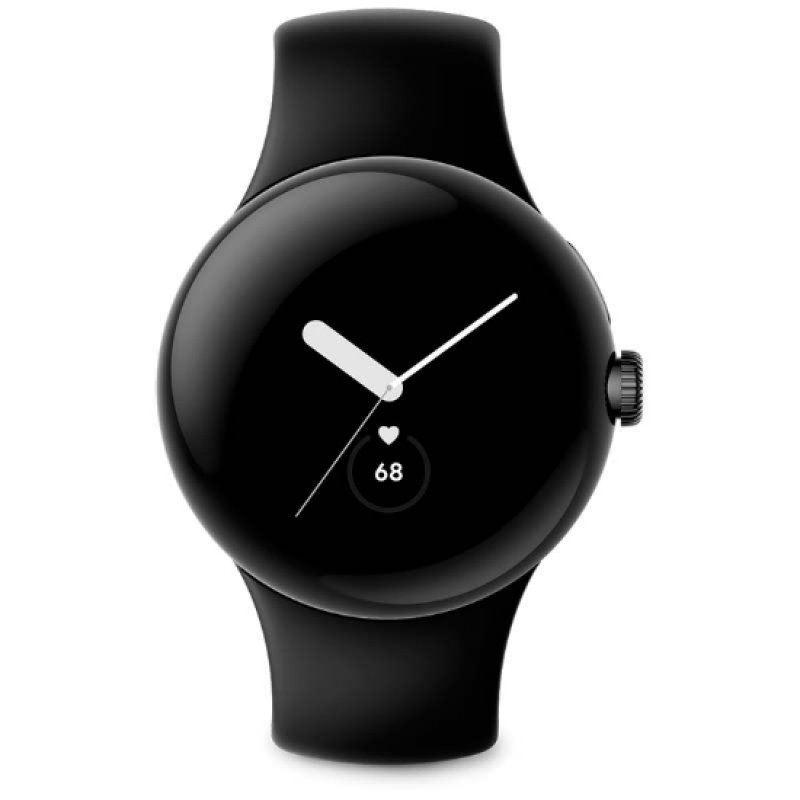 Smartwatch Google Pixel Watch 4.1" Wi-Fi Preto c/ Bracelete Obsidiana